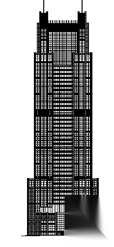 上海某银行建筑设计施工图cad施工图下载【ID:149955190】