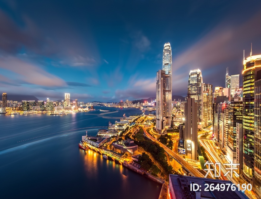 晚上城市外景贴图贴图下载【ID:264976190】