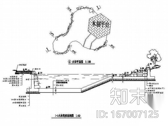 雅安某小区庭院景观设计施工图cad施工图下载【ID:167007125】