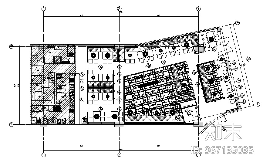 味千拉面上海西郊百联店设计施工图施工图下载【ID:967135035】