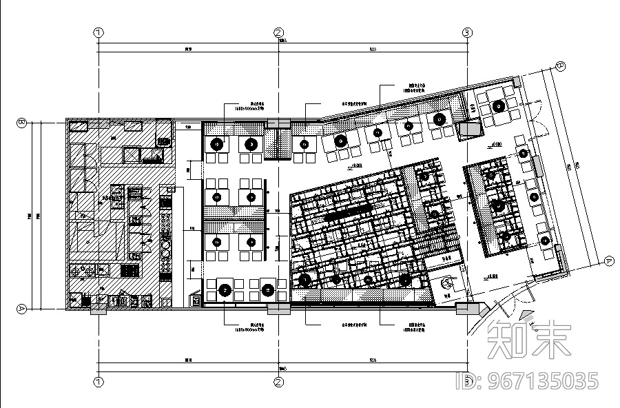 味千拉面上海西郊百联店设计施工图施工图下载【ID:967135035】