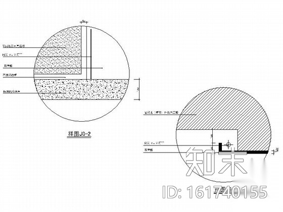 某办公楼多功能厅设计装修图cad施工图下载【ID:161740155】