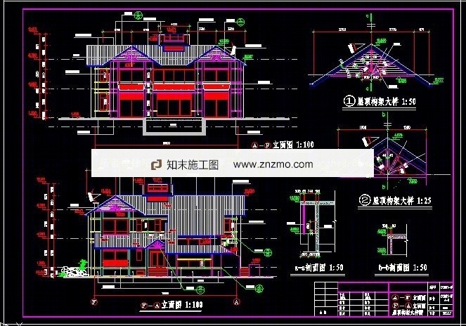 广州二沙岛南堤豪华别墅全套施工图-含小区建筑规划cad施工图下载【ID:36950969】