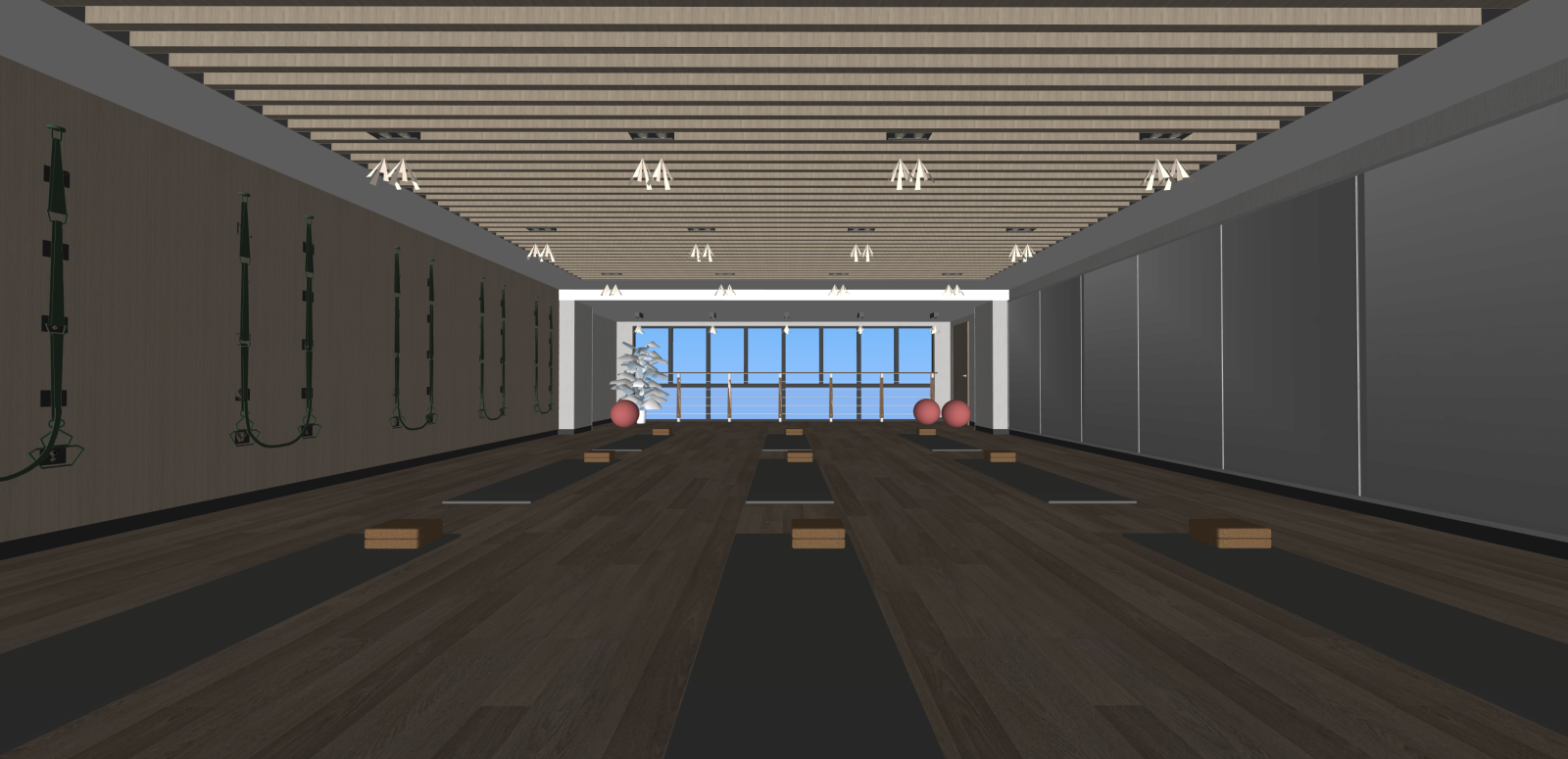 现代其他休闲娱乐空间SU模型下载【ID:1216015976】