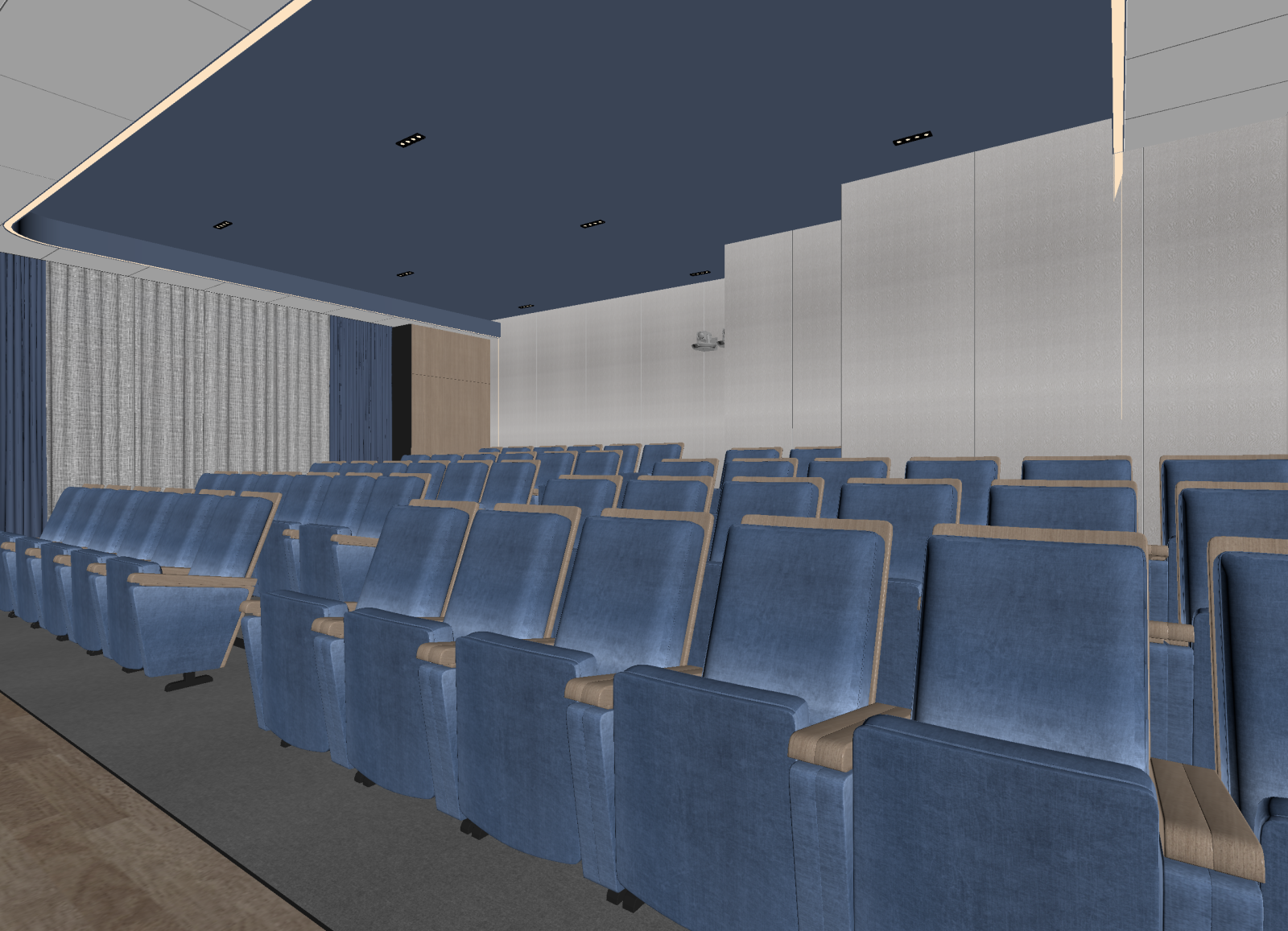 现代报告厅3D模型下载【ID:1214316111】