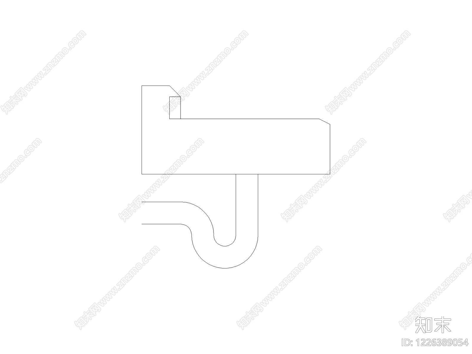 五金管件cad施工图下载【ID:1226389054】