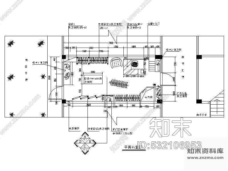 施工图南京现代时尚服装店室内装修图含实景cad施工图下载【ID:532106953】