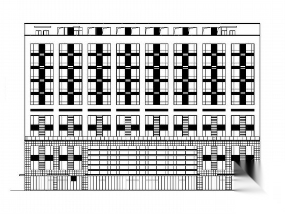 [苏州]大型现代风格甲级医院综合楼建筑施工图（知名设计...施工图下载【ID:166802138】