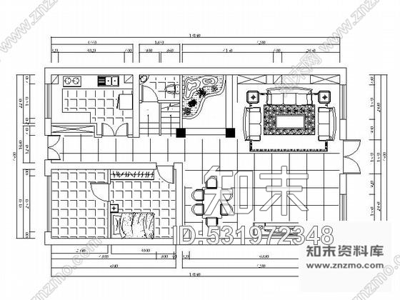 施工图优雅精致三层别墅欧式风格装修施工图含效果图cad施工图下载【ID:531972348】