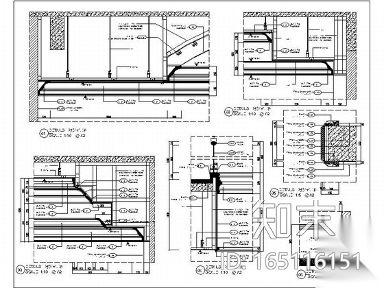 [上海]温泉度假售楼中心设计施工图（含效果）cad施工图下载【ID:165116151】