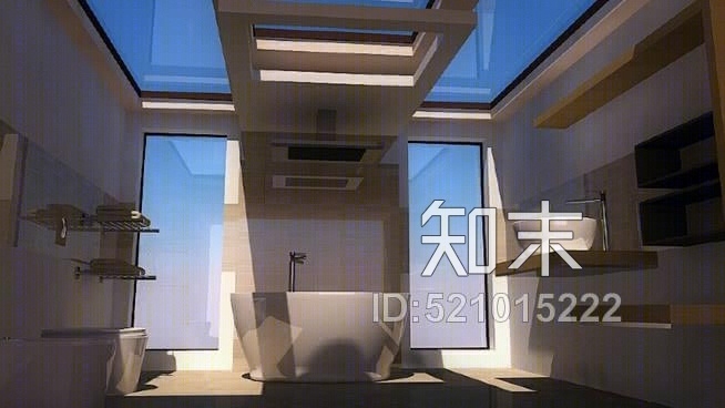 浴室SU模型下载【ID:521015222】