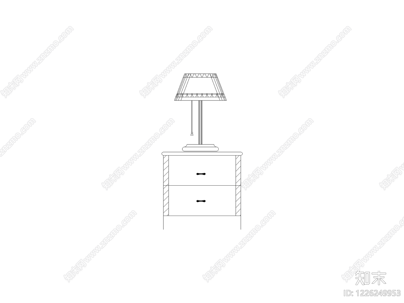 柜子cad施工图下载【ID:1226249953】