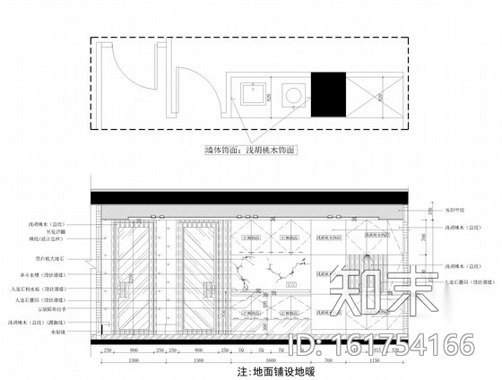 [天津]知名设计院设计现代感豪华集团办公室空间施工图...cad施工图下载【ID:161754166】
