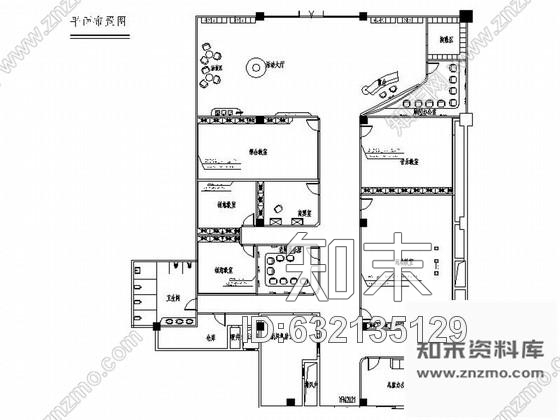 施工图河北全国十大品牌之一现代风格早教中心室内装修施工图cad施工图下载【ID:632135129】