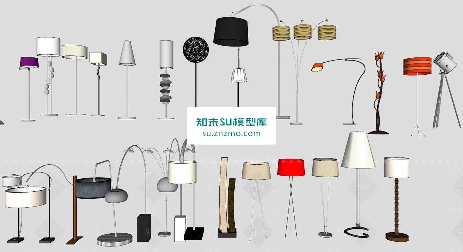 灯具SU模型下载【ID:169548176】