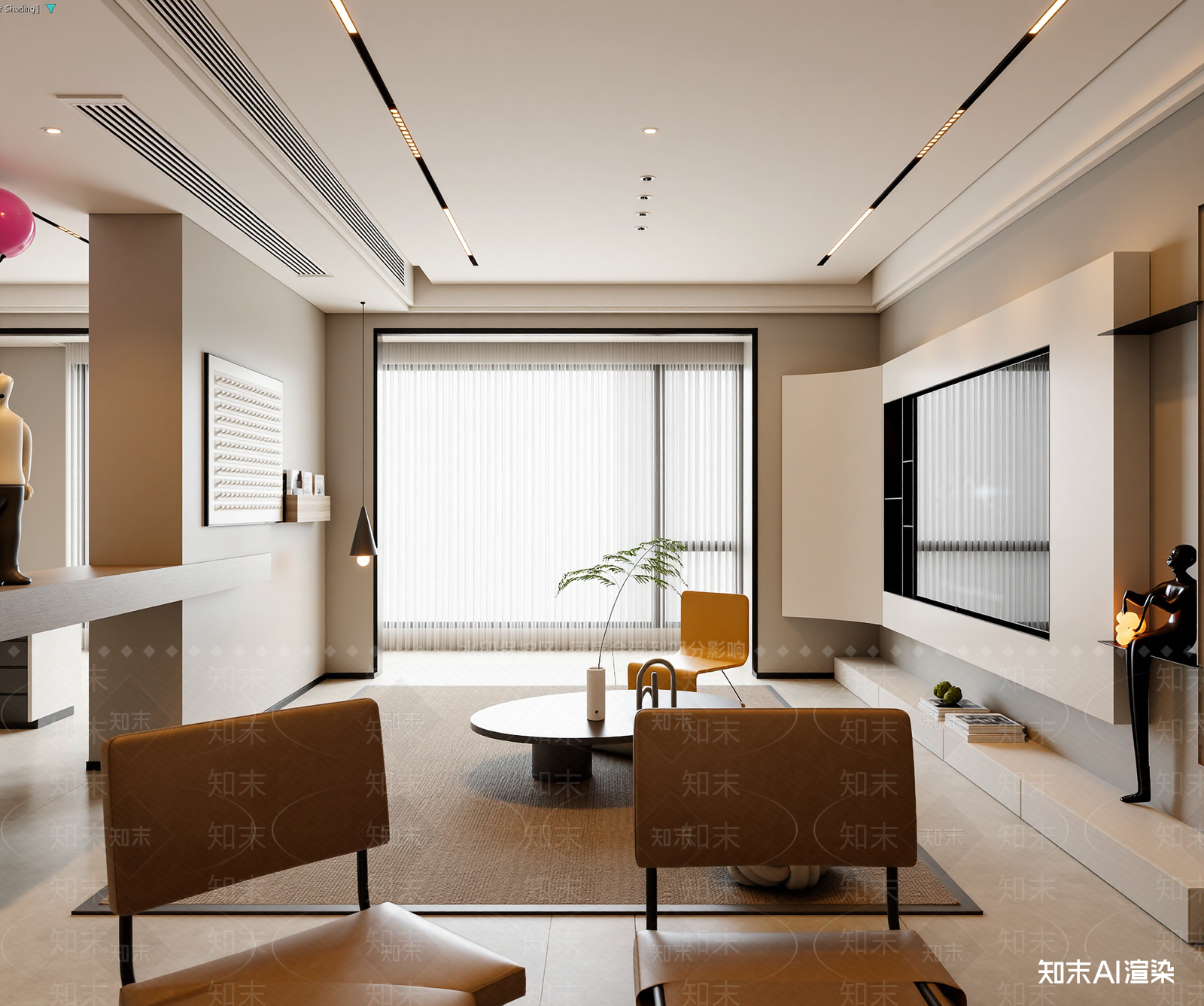 现代服装店3D模型下载【ID:1213899469】