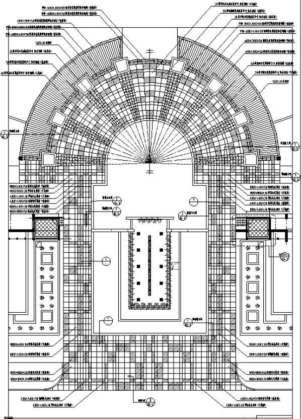 [浙江]江景豪宅高端现代住宅区景观设计全套施工图施工图下载【ID:161070197】
