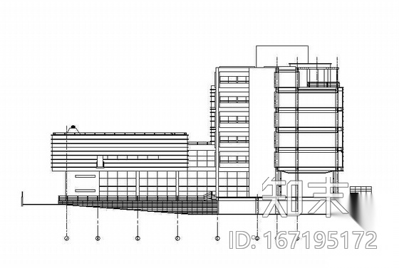 某国家机关庭院设计全套景观施工图cad施工图下载【ID:167195172】