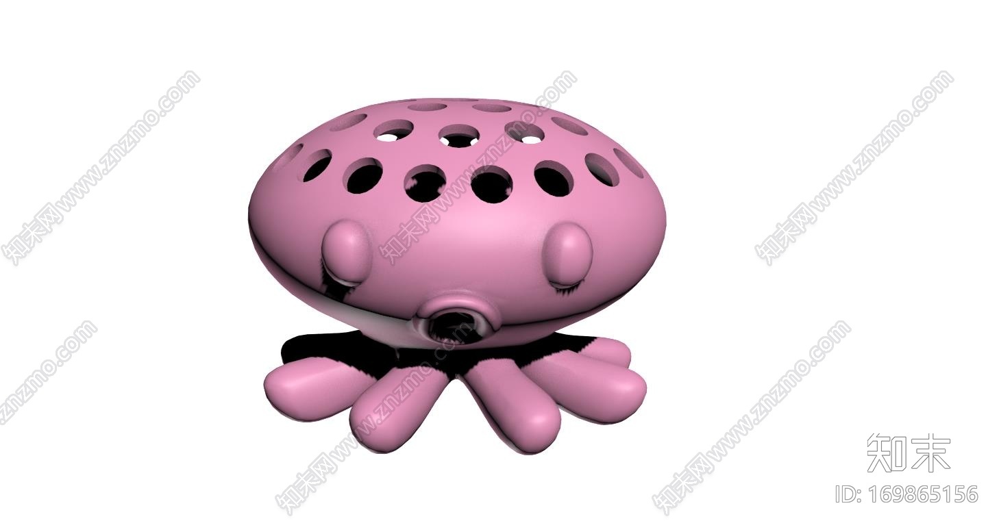章鱼笔筒3d打印模型下载【ID:169865156】