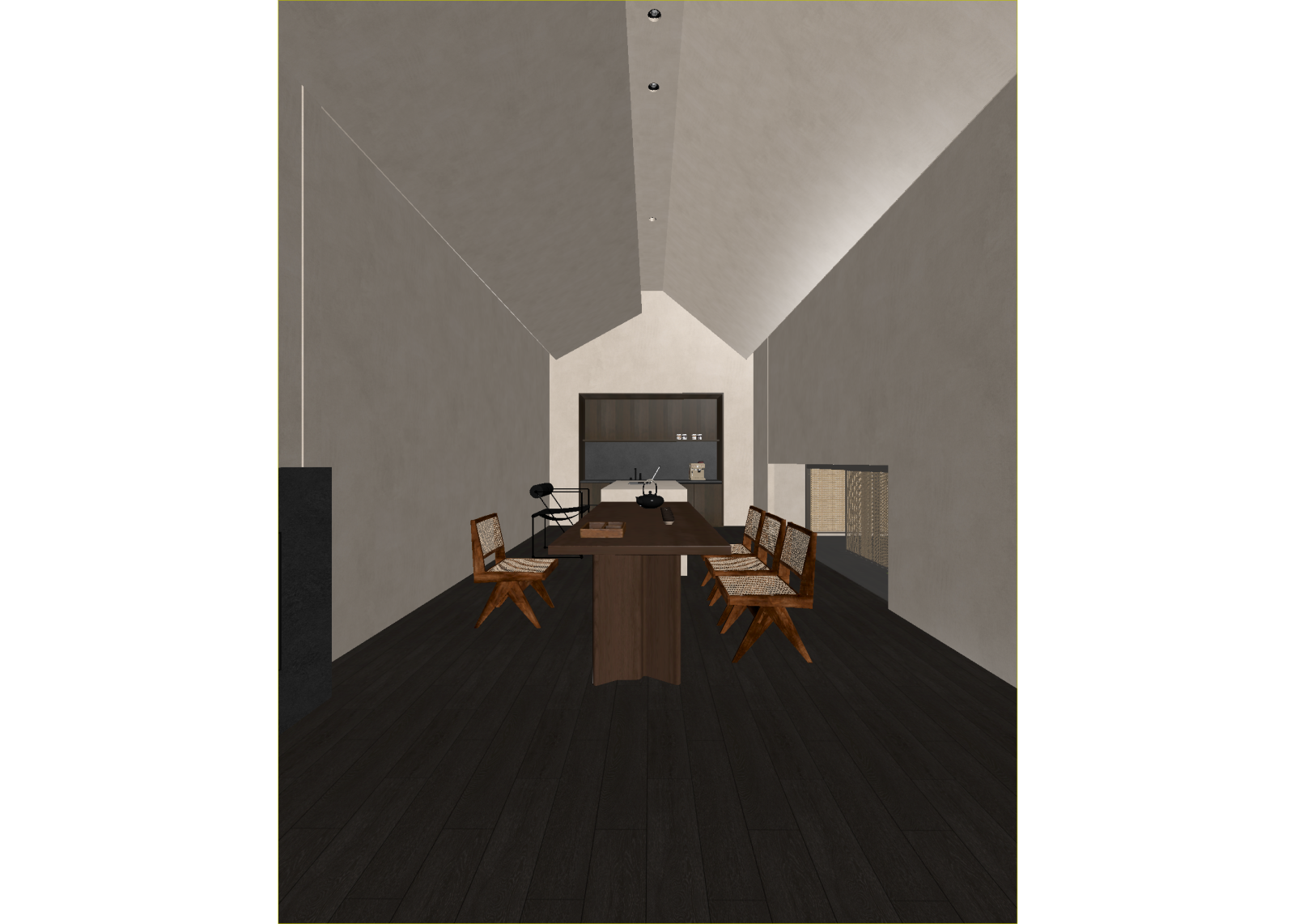 侘寂茶馆3D模型下载【ID:1214812817】