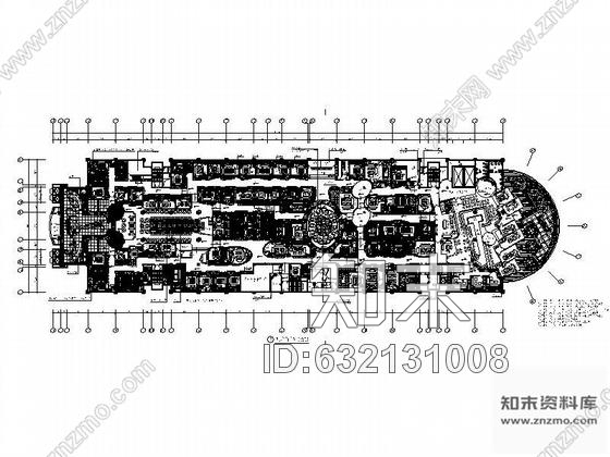 施工图温州某KTV俱乐部装饰图cad施工图下载【ID:632131008】