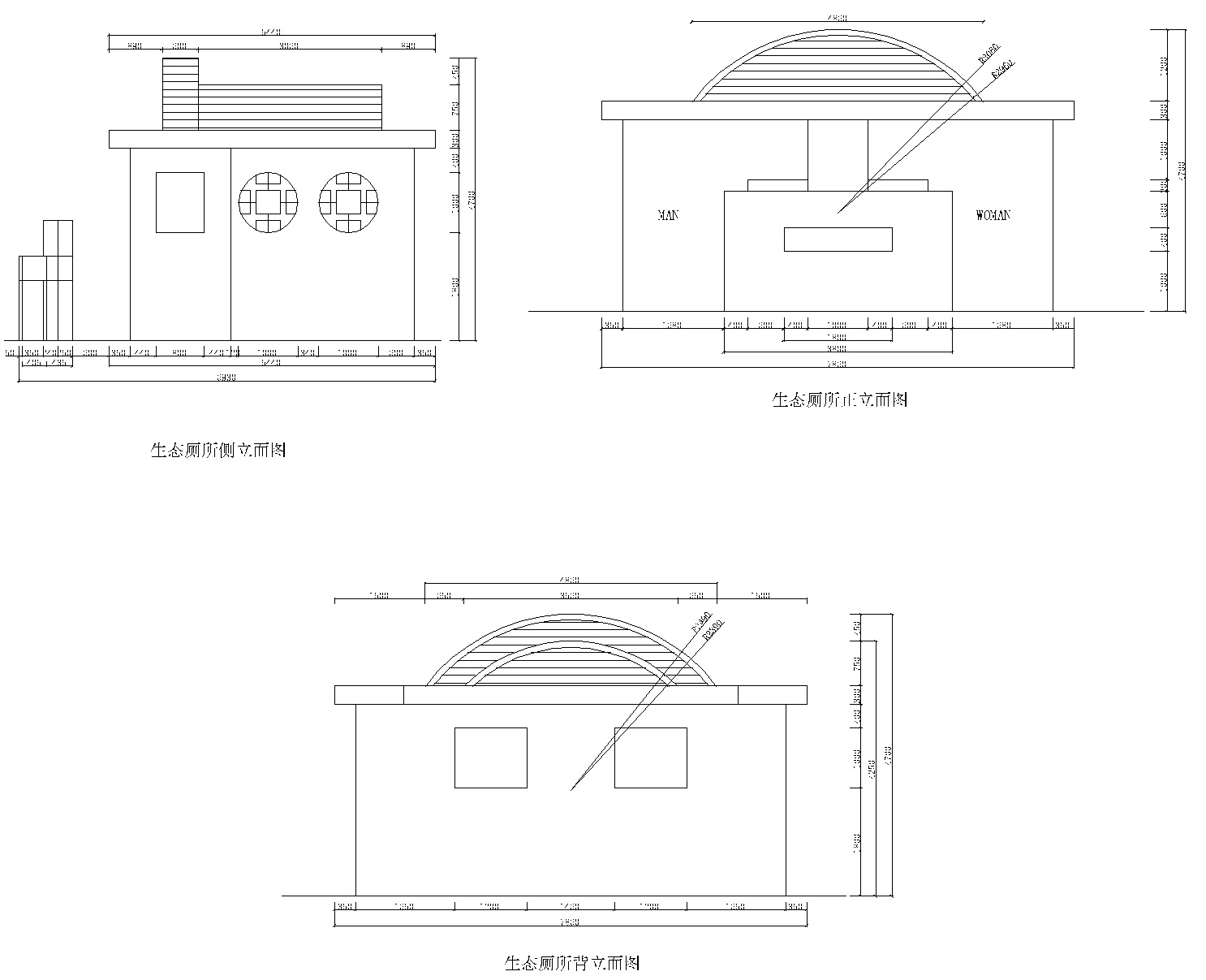 [辽宁]大连银河湾生态旅游园景观施工图cad施工图下载【ID:160717117】