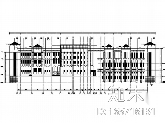 [济南]异国风情特色洗浴中心装修图（含效果）cad施工图下载【ID:165716131】