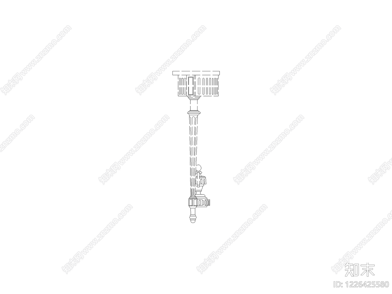 五金管件cad施工图下载【ID:1226425580】