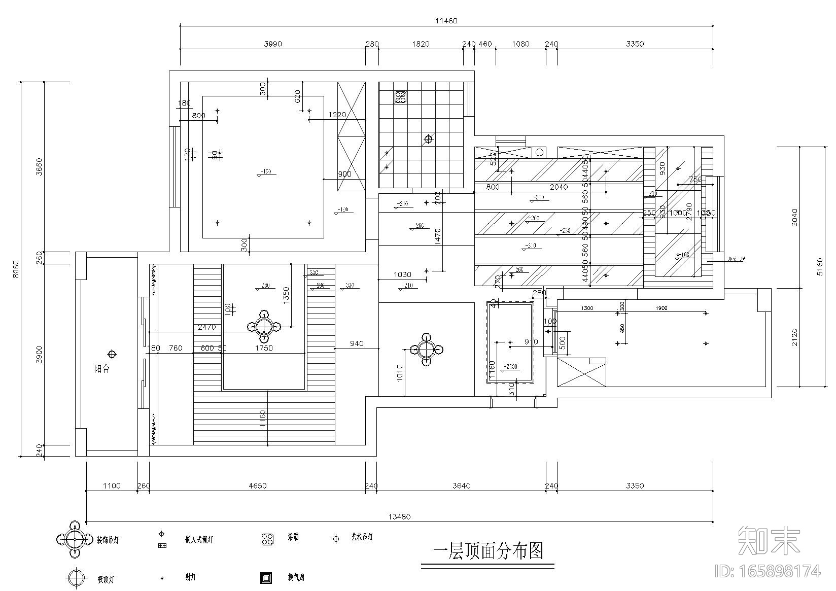 [江苏]苏州某户型样板间CAD施工图+实景拍摄cad施工图下载【ID:165898174】