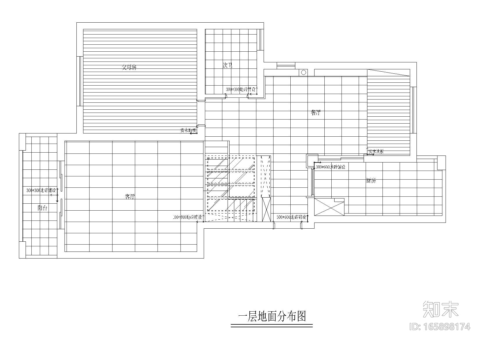 [江苏]苏州某户型样板间CAD施工图+实景拍摄cad施工图下载【ID:165898174】