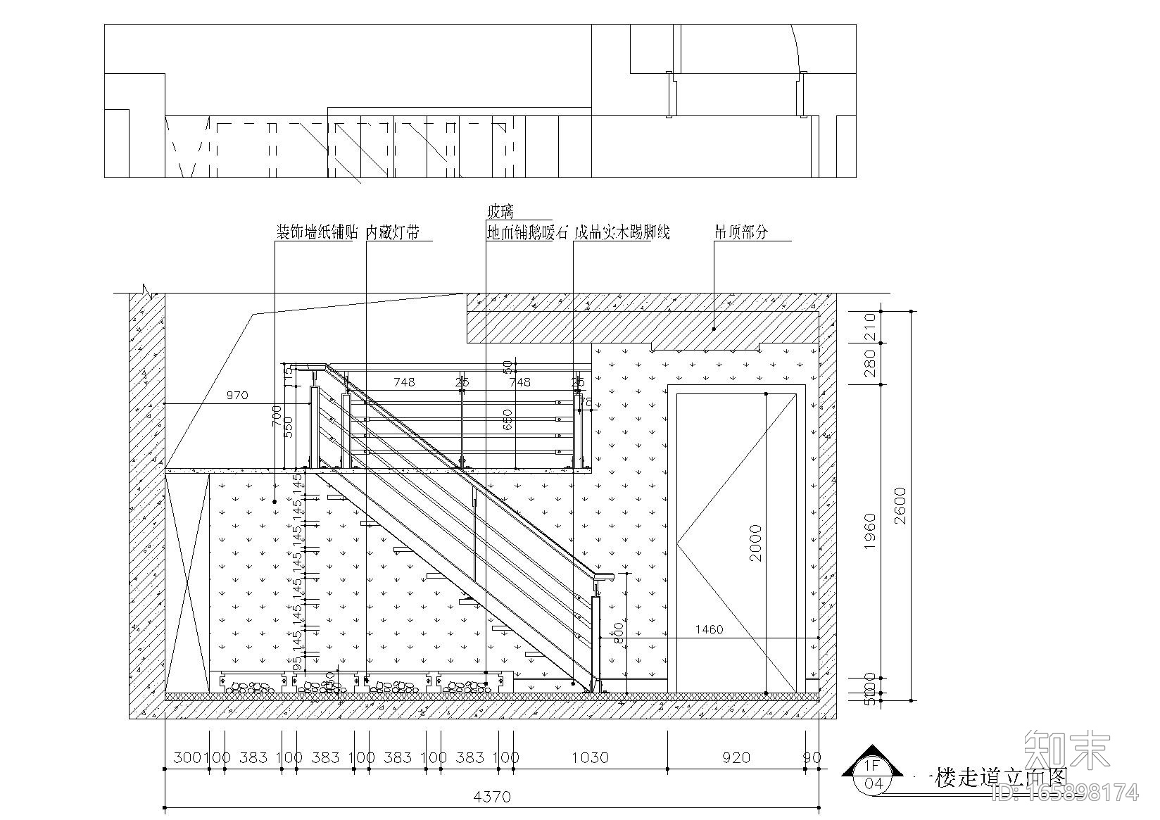 [江苏]苏州某户型样板间CAD施工图+实景拍摄cad施工图下载【ID:165898174】