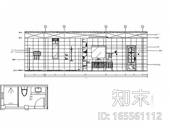 [福建]某时尚三层别墅全套施工图cad施工图下载【ID:165561112】