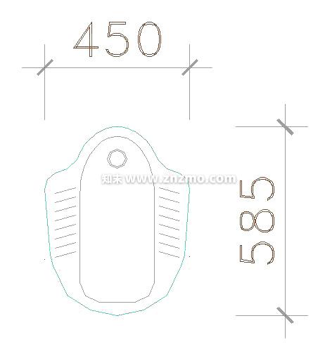 马桶cad施工图下载【ID:180787147】