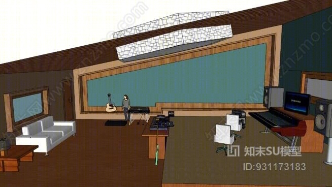 击中制造室SU模型下载【ID:931173183】