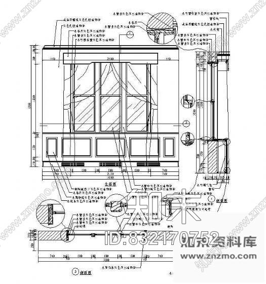 图块/节点门窗节点29例cad施工图下载【ID:832170752】