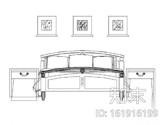 设计常用立面图块集cad施工图下载【ID:161916199】