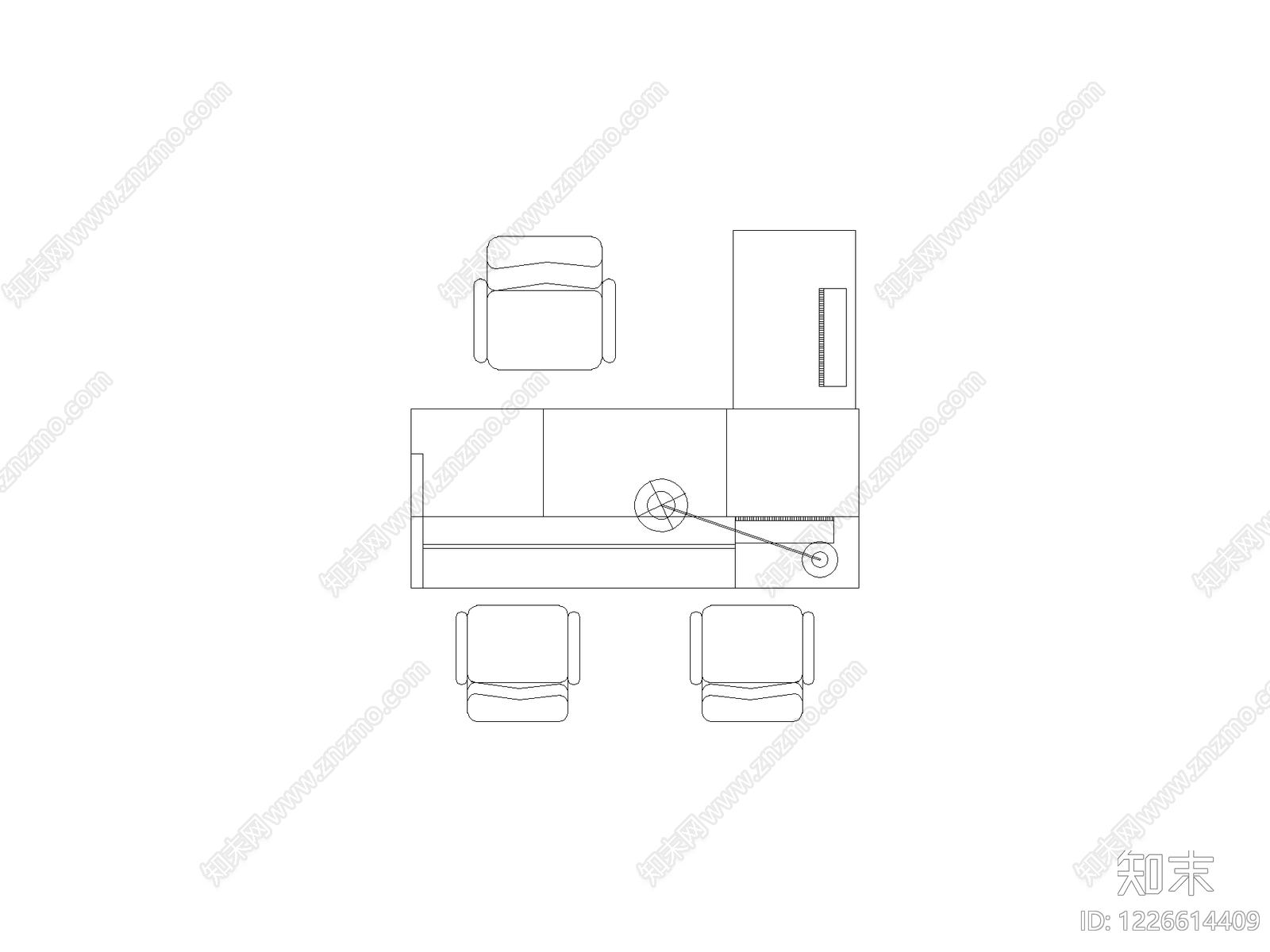 桌子CAD图纸