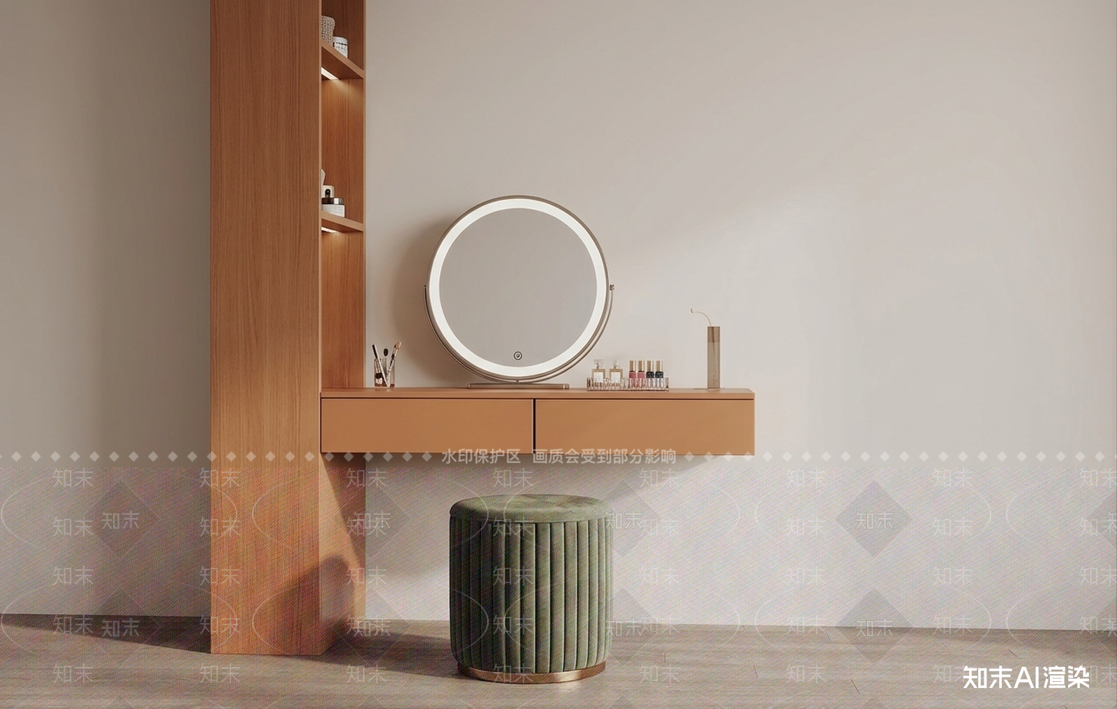 梳妆台梳妆台3D模型下载【ID:1227368136】