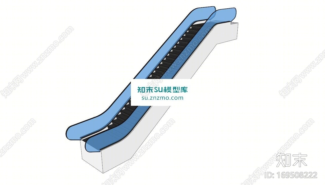 扶梯SU模型下载【ID:169508222】