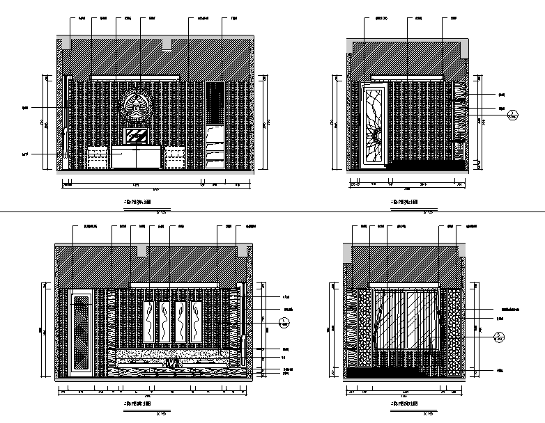 [福建]铭濠酒店会所SPA空间设计施工图（附效果图）施工图下载【ID:160430137】