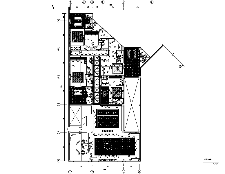 [福建]铭濠酒店会所SPA空间设计施工图（附效果图）施工图下载【ID:160430137】