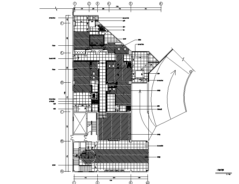 [福建]铭濠酒店会所SPA空间设计施工图（附效果图）施工图下载【ID:160430137】