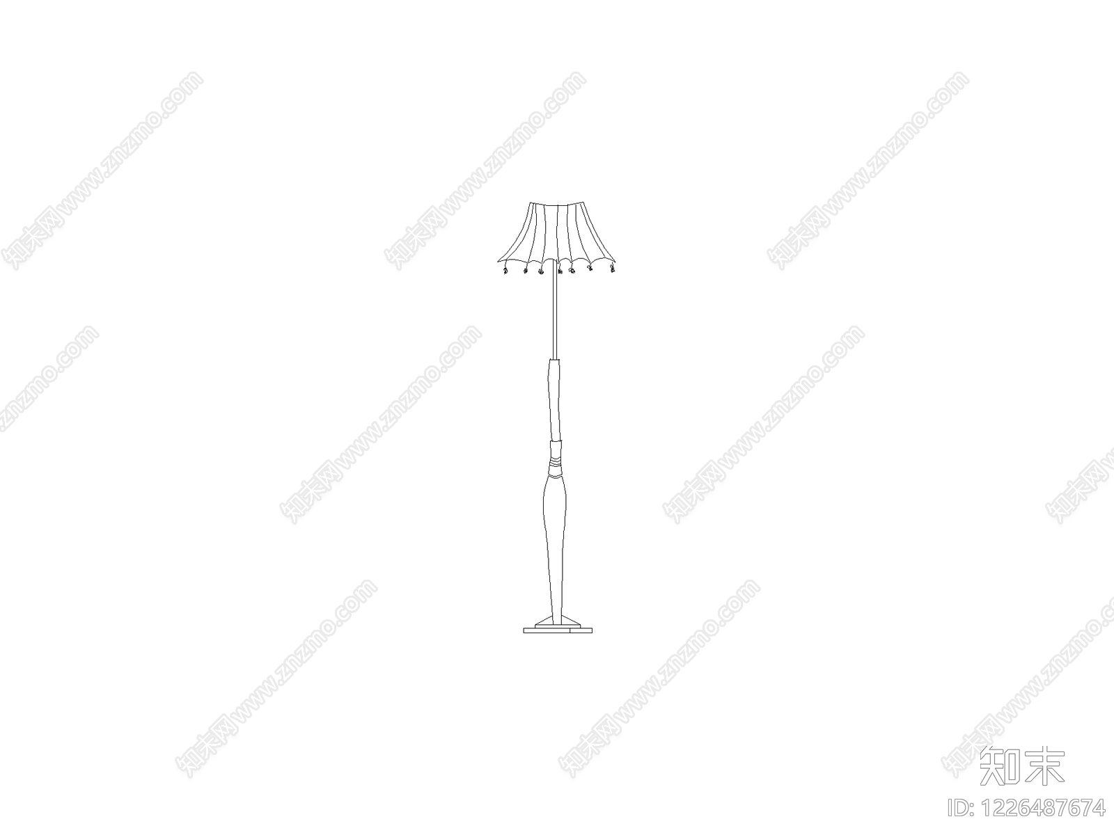 灯具图块cad施工图下载【ID:1226487674】