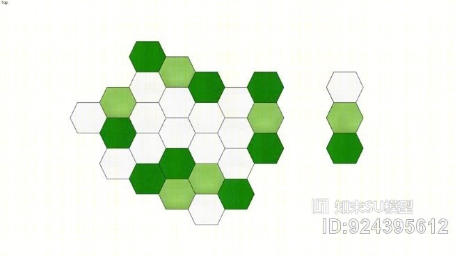 stúdio蜂巢居环境350x300SU模型下载【ID:924395612】