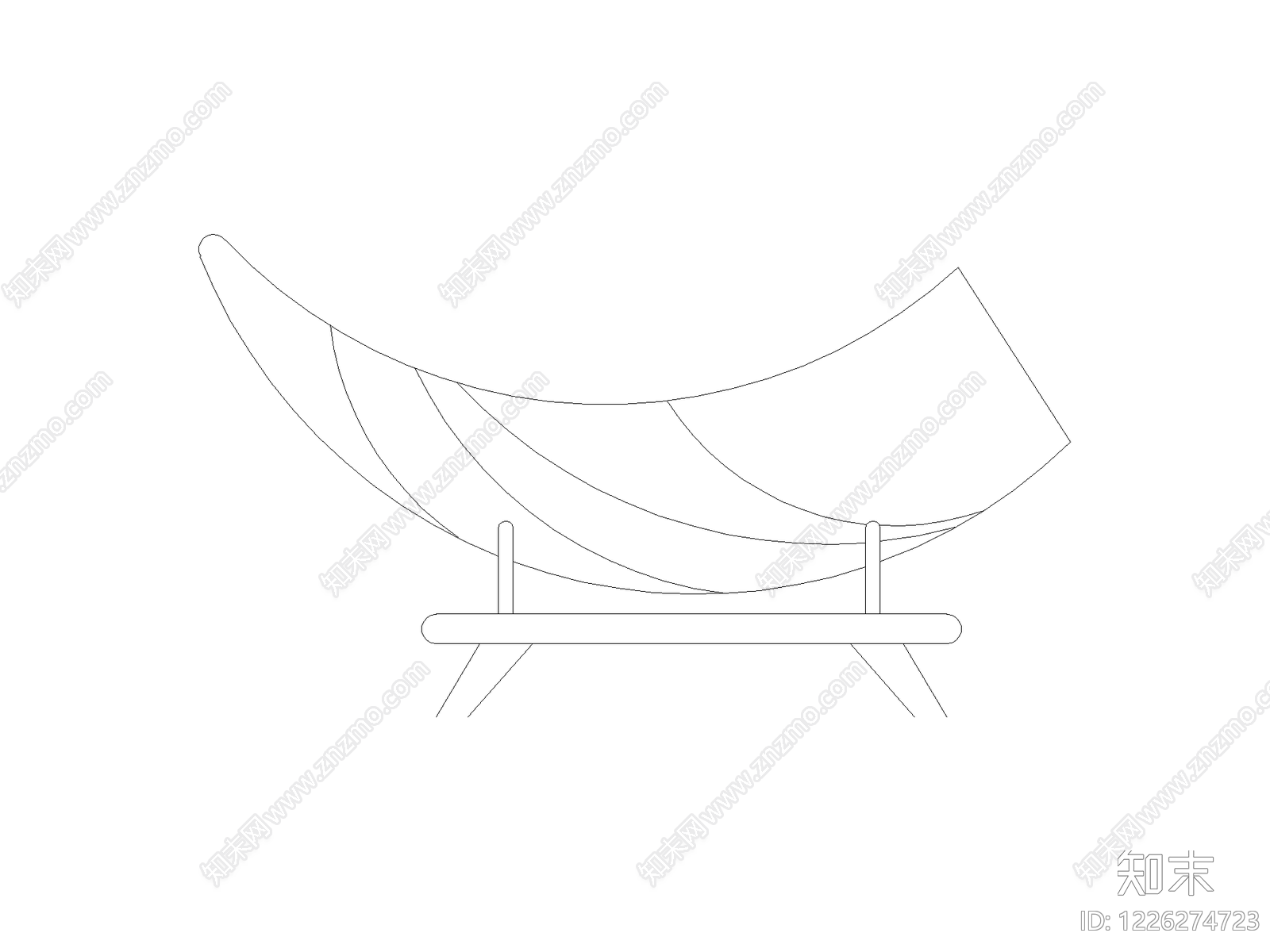 沙发cad施工图下载【ID:1226274723】