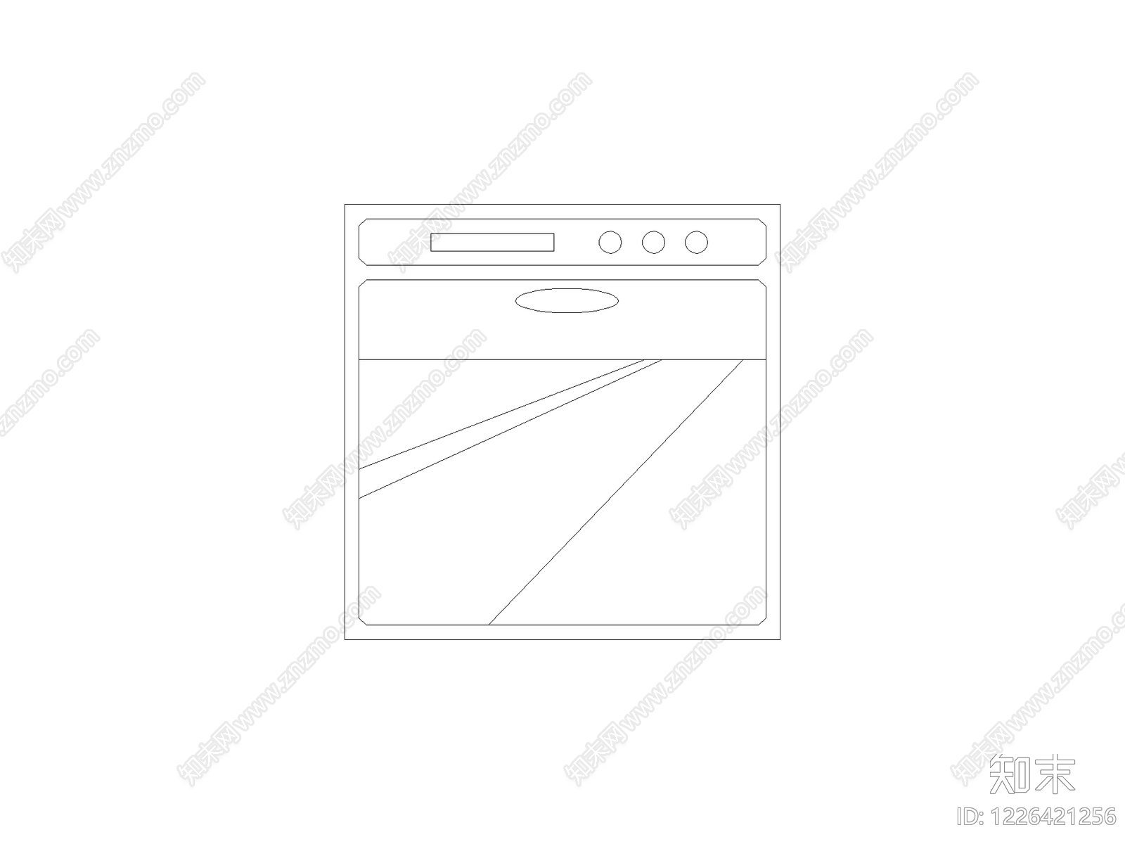 厨房设施CAD图纸
