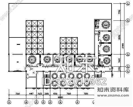 施工图餐厅室内装修图纸cad施工图下载【ID:532010562】