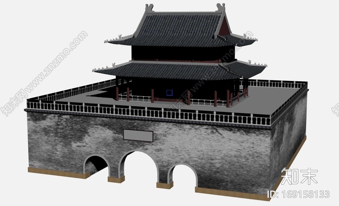 古建CG模型下载【ID:169158133】