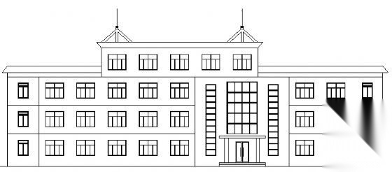 某四层小学校建筑图cad施工图下载【ID:151578128】