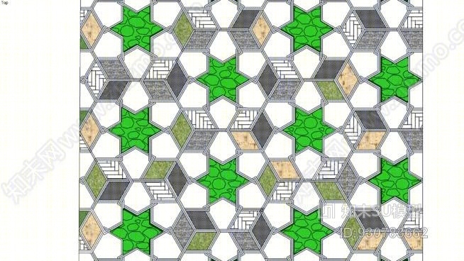 星际伊斯兰屏障分区SU模型下载【ID:930783662】